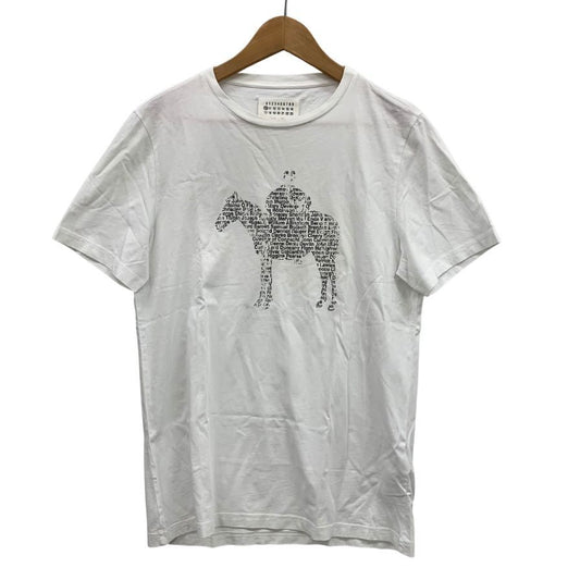 中古◆メゾンマルジェラ 17SS 半袖Tシャツ ホワイト メンズ サイズ48 S50GC0474 Maison Margiela 【AFB29】