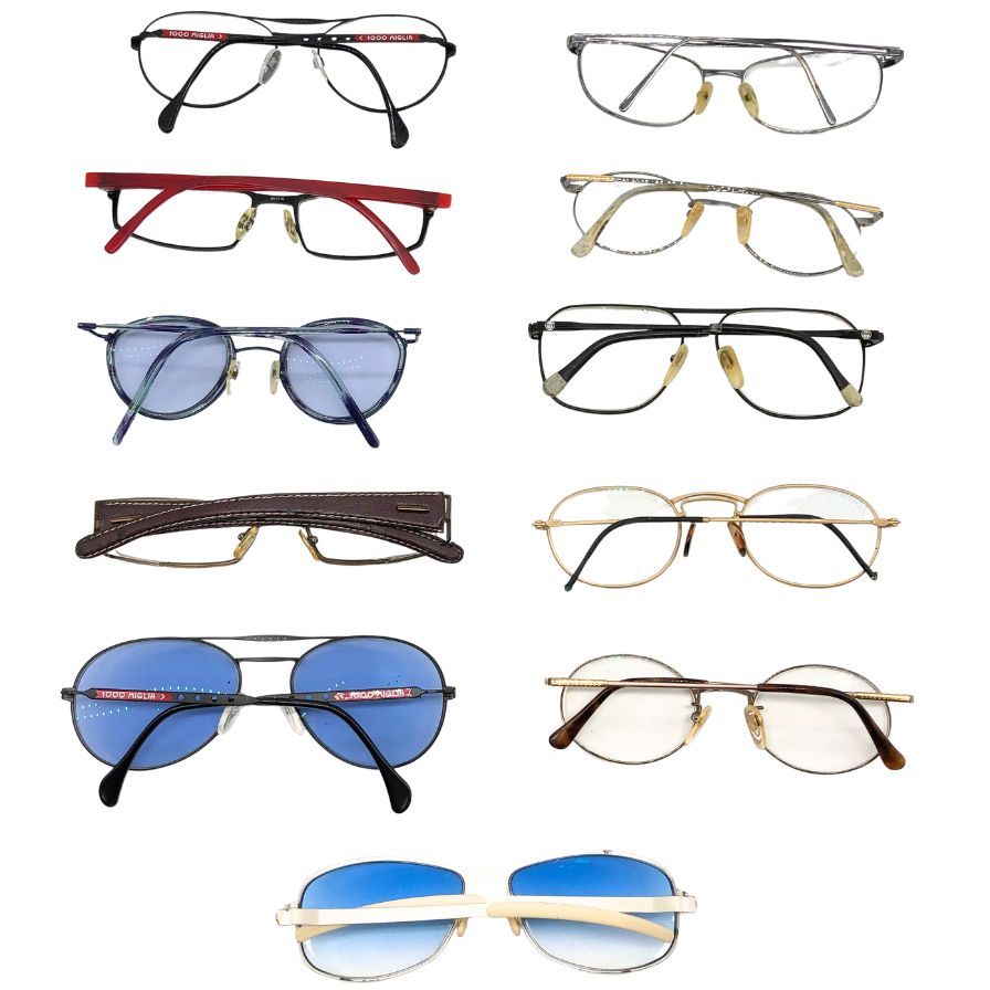 メガネとサングラスセット　57本まとめ売り Ray-Ban レイバン カラーレンズセット サングラス メガネ RayBan