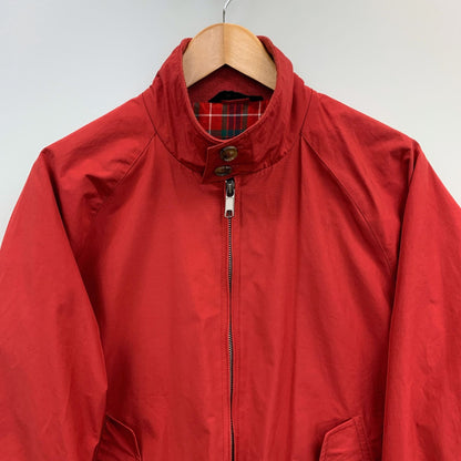 美品◆バラクータ G4 ハリントンジャケット レッド メンズ サイズ36 BARACUTA 【AFB16】