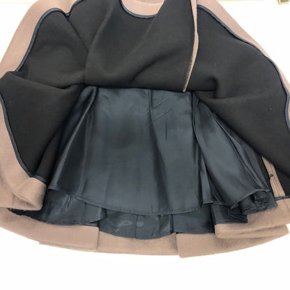 フォクシーニューヨーク コレクション 35257 ボンデッド モヘア フレアスカート レディース ブラウン サイズ38 FOXEY NEW YORK COLLECTION【AFB20】