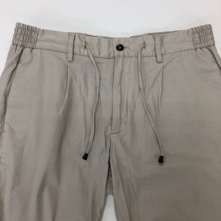 ジャブスアルキビオ ストレッチ コットン ショートパンツ ウエストゴム メンズ サイズ48 ベージュ系 giabsarchivio 【AFB30】
