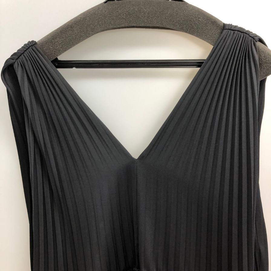 美品◆スリーワン フィリップリム ドレス ワンピース プリーツ加工 レディース ブラック系 サイズXS 3.1 Phillip Lim 【AFB19】