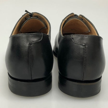 クロケット&ジョーンズ レザーシューズ ALEX プレーントゥ サイズ8 メンズ ブラック CROCKETT&JONES ビジネスシューズ 約26.5cm【LA】【中古】