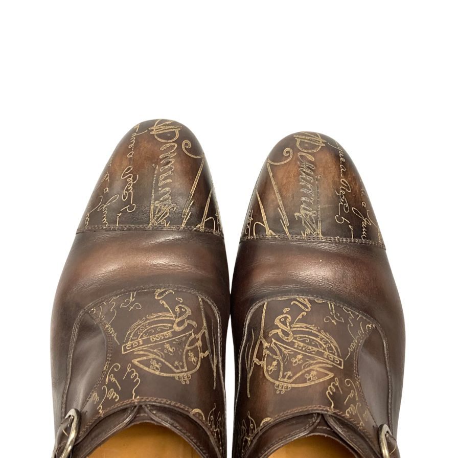 美品◇ベルルッティ レザーシューズ スクリットカリグラフィー