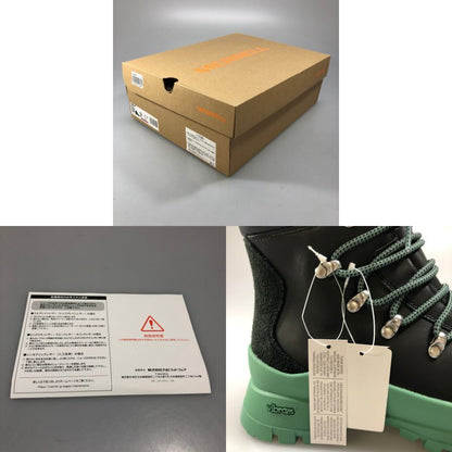メレル ブーツ トレッキングブーツ Bristol MID レディース サイズ24.5 ブラック グリーン系 MERRELL 約24.5cm【AFD8】