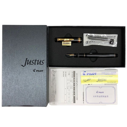 パイロット 万年筆 Justus95 ペン先14K FJ-3MR-NB-FM ブラック PILOT【AFI21】