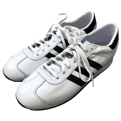 アディダス ローカットスニーカー カントリーⅡ ホワイト×ブラック メンズ サイズ28.5 ADIDAS COUNTRYⅡ 約28.5cm【AFD12】