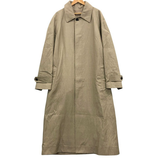 極美品◆ザ ロウ エドワードコート アルパカ混 ベージュ メンズ サイズXL The Row Edward Coat 【AFA15】