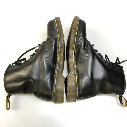 ドクターマーチン ブーツ 8ホール レースアップ レザー 1460 ブラック メンズ サイズUK9 Dr.Martens 約28.0cm【AFC4】