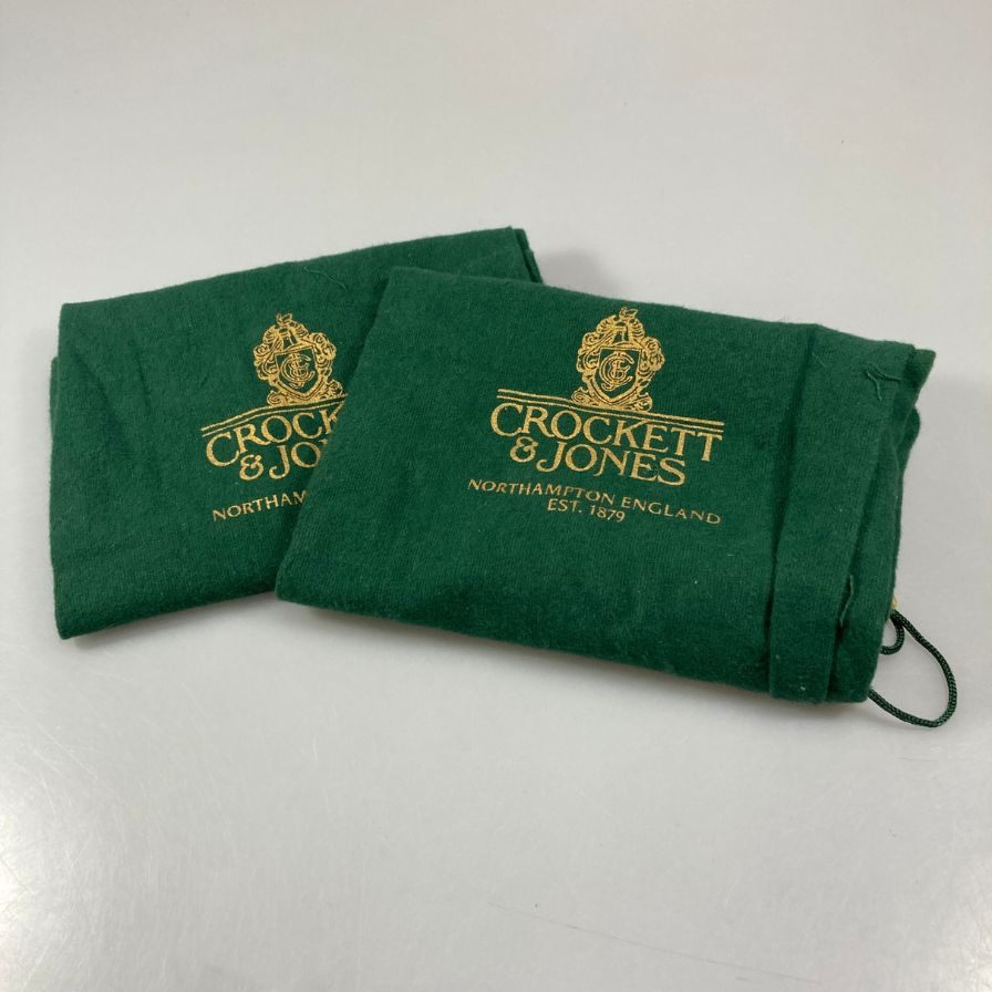 クロケット&ジョーンズ ストレートチップ ハラム ダークブラウン サイズ6.5E CROCKETT&JONES HALLAM ビジネスシューズ 約26.0cm【LA】【中古】