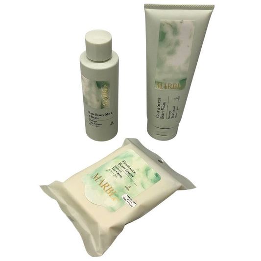 スワティーマーブル フレグランス ボディケアセット SWATi MARBLe FRAGRANCE BODY CARE SET TEA GRASSの香り【AFI20】【中古】