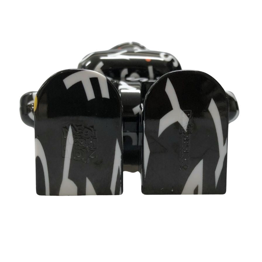 ベアブリック × ケースティファイ メディコムトイ ブラック BE@RBRICK × CASETiFY 10th Anniversary【AFI19】【中古】