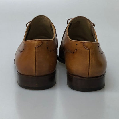 ベルルッティ レザー 内羽根 ドレスシューズ プレーントゥ メンズ サイズ8.5 ブラウン Berluti 約27.5cm【PTM3】
