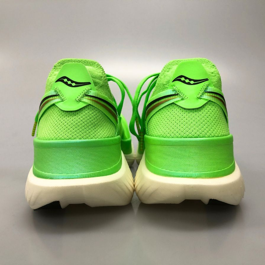サッカニー スニーカー エンドルフィン エリート  ライムグリーン メンズ サイズ25.5cm saucony 約25.5cm【AFD6】
