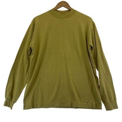中古◆リフィル モックネックシャツ ロングTシャツ  イエロー レディース  サイズ4 LIFILL 【AFB16】