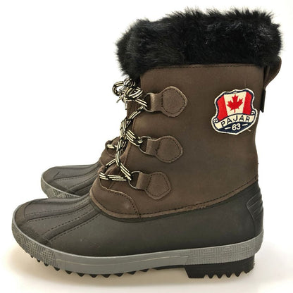 パジャール ブーツ レイリー ボア スノーブーツ  ユニセックス ブラウン サイズ26.5cm PAJAR 約26.5cm【AFC3】