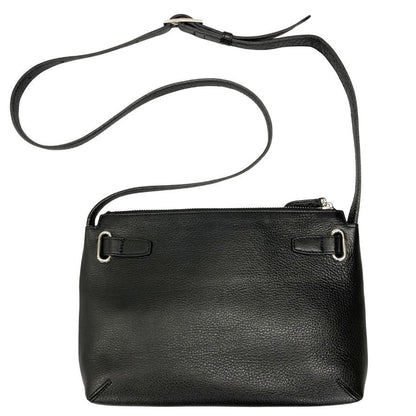 ペッレ モルビダ ショルダーバッグ メイデンヴォヤージュ レザー ブラック PELLE MORBIDA【AFE1】