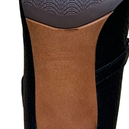 新宿屋 レザーシューズ シャーク 3072-295 サイズ23.5cm レディース ブラック shinjukuya 約23.5cm【7F3-1】