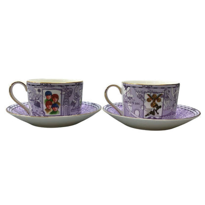 ウェッジウッド ペア カップ&ソーサー ミレニアムコレクション 19世紀 1999年 WEDGWOOD【AFI22】【中古】