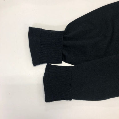 美品◆ジョンスメドレー ウール クルーネック 長袖 シャツ メンズ サイズ S ブラック JOHN SMEDLEY 【AFB5】