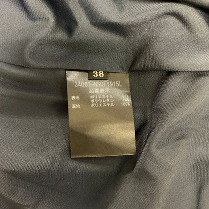 美品◆フォクシーニューヨーク 34061 ラウンドカラー ワンピース ダークネイビー サイズ38 レディース日本製 FOXEY NEW YORK 【AFB13】