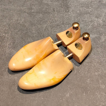 エルメス ジョンロブ製 シングルモンク ジャーヴィス JARVIS カーフ ブラウン サイズ41.5 HERMES JOHN LOBB ビジネスシューズ 約26.5cm【LA】【中古】