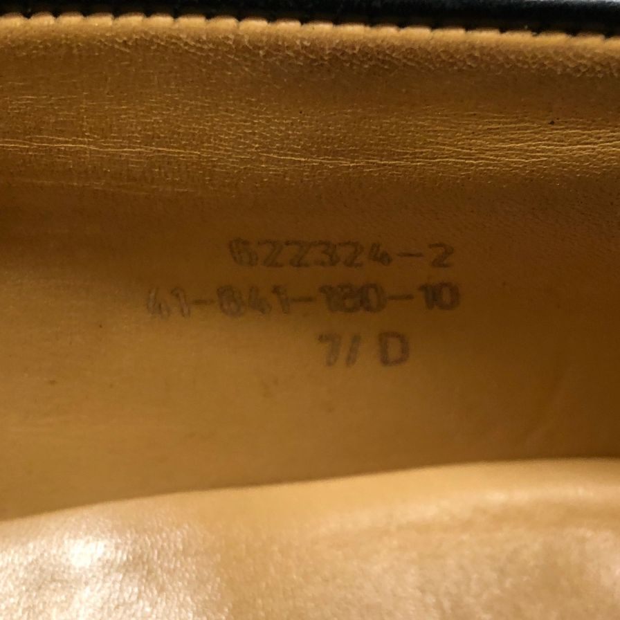 ジェイエムウエストン 180シグニチャーローファー リザード ブラック UK7.5D メンズ J.M.WESTON ローファー 約26.5cm【LA】【中古】