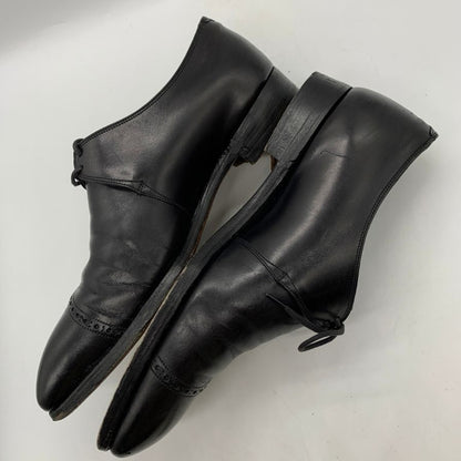ガジアーノガーリング キャップトゥ ブラック デコ メンズ サイズ UK6.5E GAZIANO GIRLING 約25.0cm【AFC2】