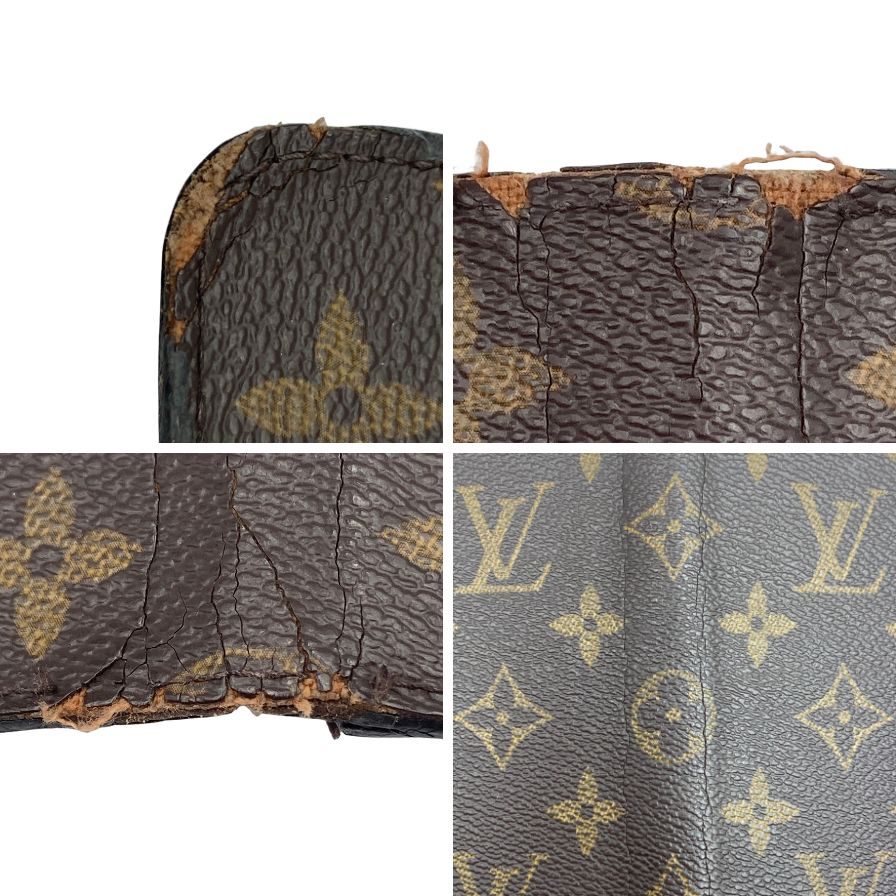 ルイヴィトン モノグラム スマホケース アイフォン10 ブラウン Louis Vuitton