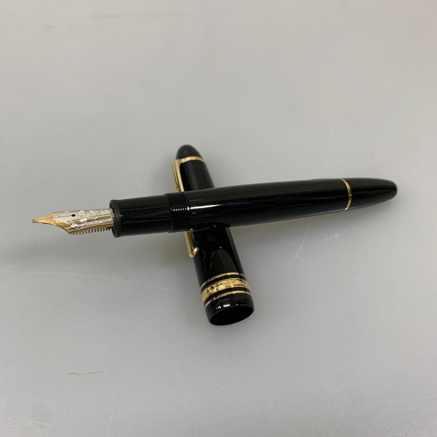 モンブラン マイスターシュテュック 4810 ペン先Au585 ブラック ゴールド MONTBLANC MEISTERSTUCK【AFI4】