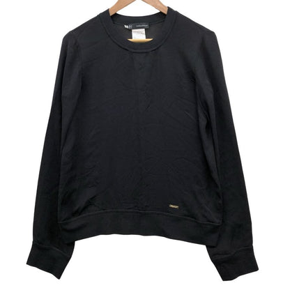 極美品◆ディースクエアード トップス シルク100% レディース サイズ42 ブラック S72NC0452 S40249 DSQUARED2 【AFB44】