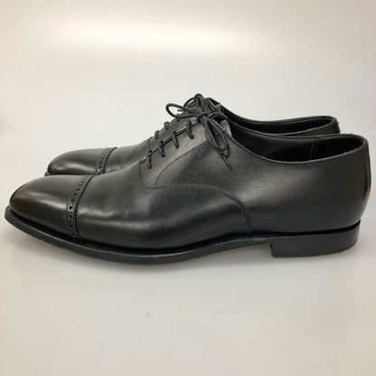 クロケット&ジョーンズ レザーシューズ BELGRAVE ストレートチップ サイズ8.5 メンズ ブラック CROCKETT&JONES ビジネスシューズ 約27.0cm【LA】【中古】