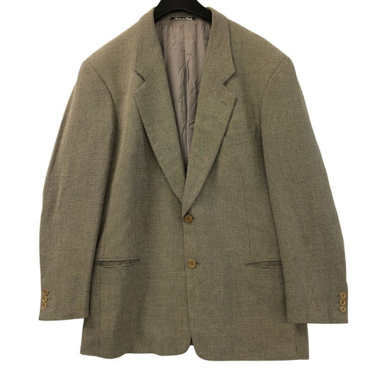 美品◆ジョルジオアルマーニ 90s  ウール テーラード ジャケット メンズ サイズ 54  ブラウン系 Giorgio Armani 【AFA15】