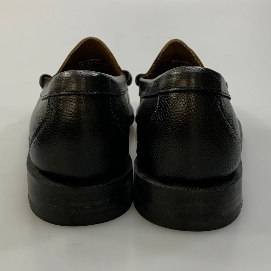 ジーエイチバス ローファー ウィージャンズ ラーソン シボレザー  サイズ9.5 メンズ ブラック G.H.Bass&Co. WEEJUNS LARSON 約27.5cm【AFD14】