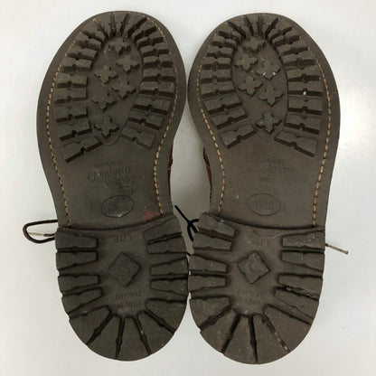 トリッカーズ モールトン M2508 カントリーブーツ ウイングチップ 旧タグ UK8.5 ブラウン Tricker's Malton 約27.0cm【AFC4】