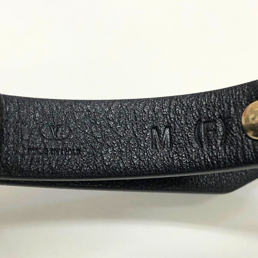 ヴァレンティノ ペット 首輪 ブラック スタッズ VALENTINO【AFI9】【中古】