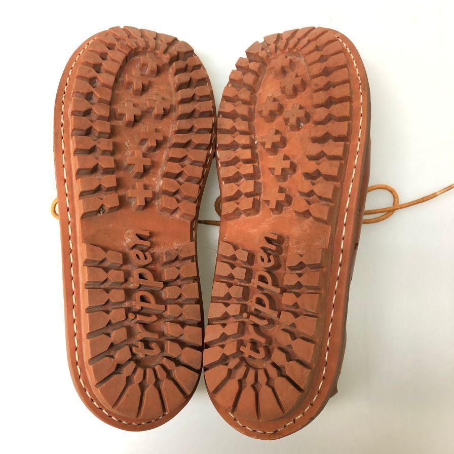 トリッペン レザースニーカー ゴルフ ブラウン メンズ サイズ39 trippen golf 約25.0cm【AFC49】