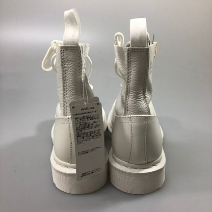 MM6×ドクターマーチン 1460 8ホールブーツ ホワイト サイズ24㎝ Maison Margiela Dr.martens 約24.0cm【AFD15】