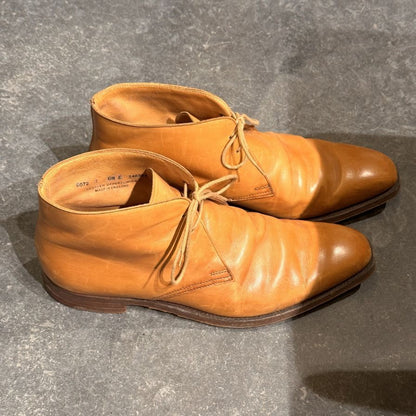 クロケット＆ジョーンズ チャッカブーツ ポールスミス別注 5072 ブラウン サイズUK6.5E CROCKETT&JONES ブーツ 約25.0cm【LA】【中古】