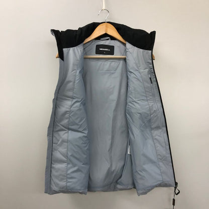 極美品◆メレル ダウンベスト  ジップ ブルー系 サイズ95 MERRELL 【AFB48】