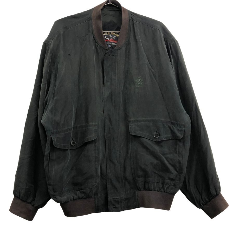 中古◆ポール＆シャーク ブルゾン ネイビー メンズ サイズXL PAUL＆SHARK 【AFB27】