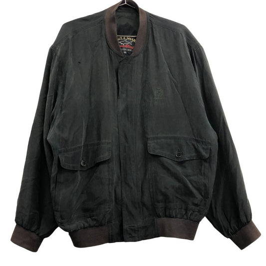中古◆ポール＆シャーク ブルゾン ネイビー メンズ サイズXL PAUL＆SHARK 【AFB27】