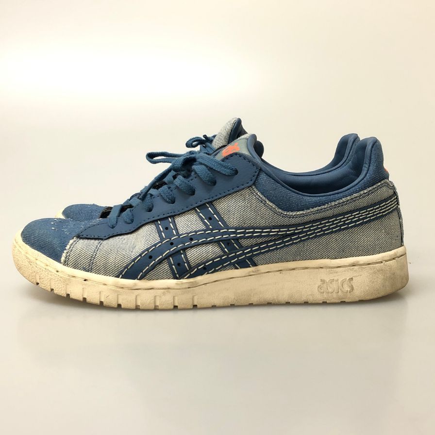 アシックス スニーカー アズール ATMOS GEL-PTG 岡山デニム 1201A561 ブルー サイズ27cm  ASICS 約27.0cm【AFC31】