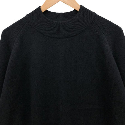 極美品◆ジバンシー ニット セーター ミドルネック メンズ カシミア100%  サイズL ブラック BW90304Z2U GIVENCHY 【AFB24】