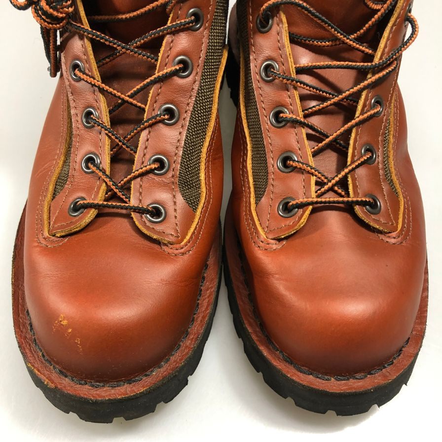 ダナー レザーブーツ ダナーライト2 セダーレインボー 12040X ゴアテックス メンズ サイズ8 1/2 ブラウン Danner 約27.0cm【AFD15-2】