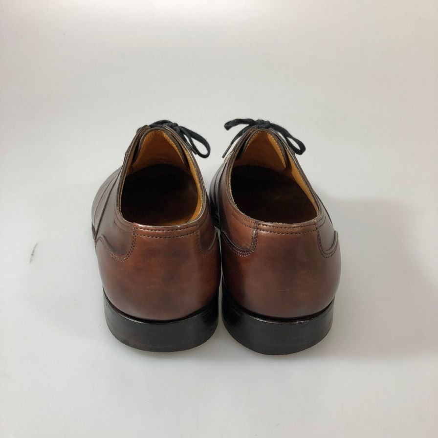ジョンロブ プレーントゥ  OSAKA 2002 プレーントゥ カーフ ブラウン サイズUK7E JOHNLOBB ビジネスシューズ 約25.5cm【LA】【中古】