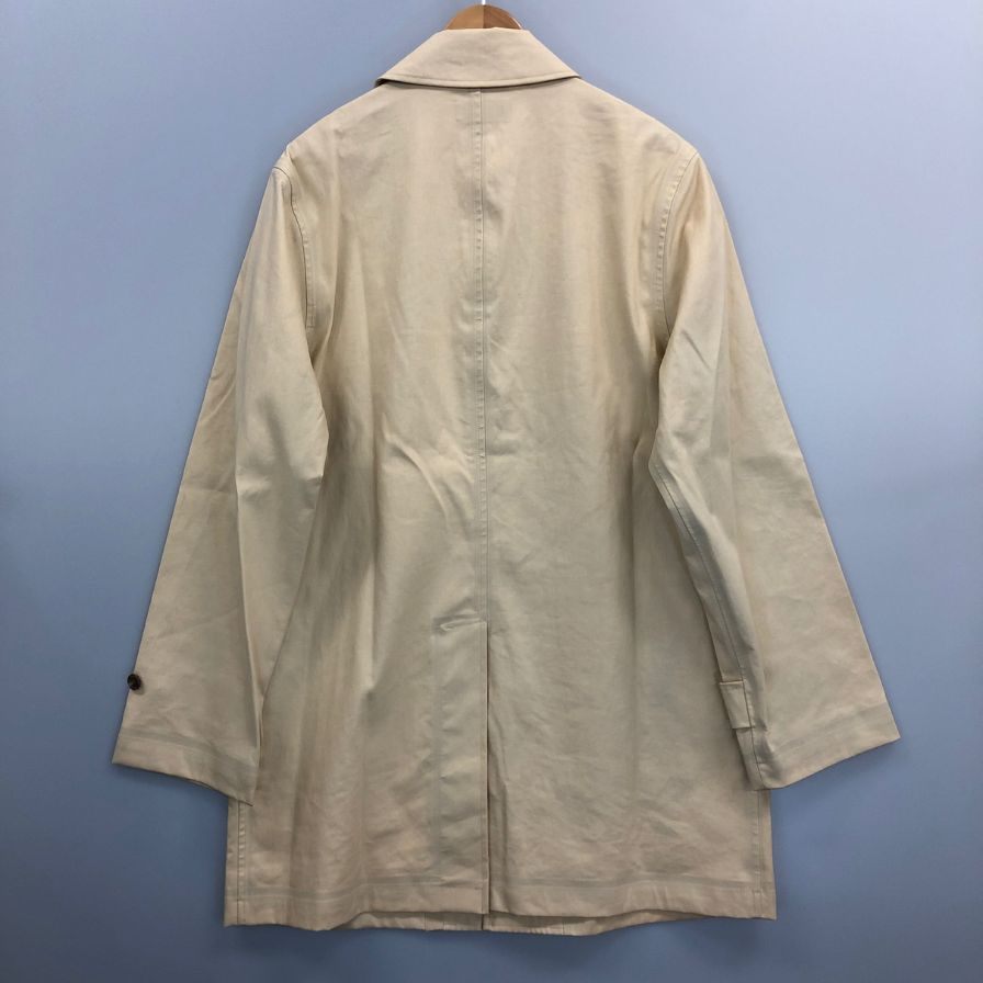 中古◆ポロラルフローレン バルカラーコート 90年代 オールド ベージュ メンズ サイズM Polo Ralph Lauren 【AFA15】