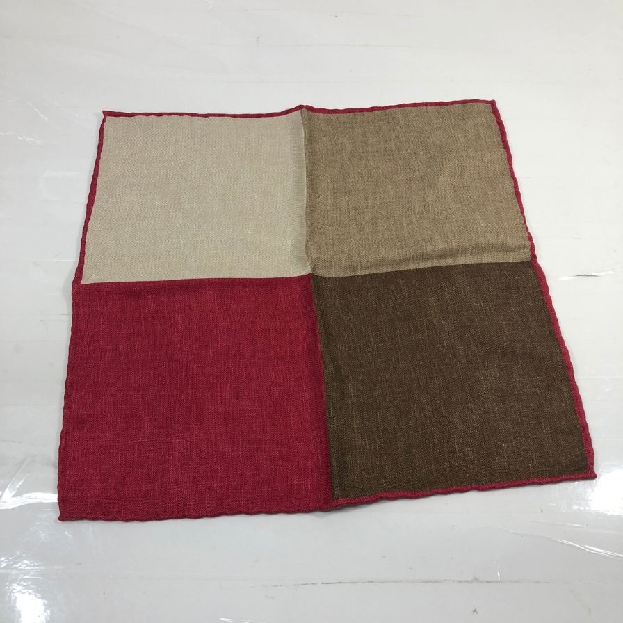ブルネロクチネリ ポケットチーフ シルク100% イタリア製 MQ8410091 メンズ マルチカラー Brunello Cucinelli
