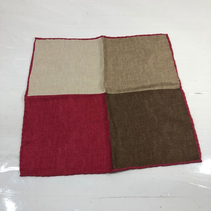 ブルネロクチネリ ポケットチーフ シルク100% イタリア製 MQ8410091 メンズ マルチカラー Brunello Cucinelli