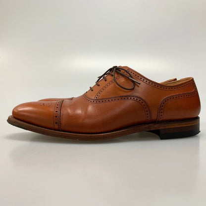 スコッチグレイン セミブローグ HA9040 ミディアムブラウン サイズ26㎝ メンズ 革靴 メダリオン ベガノ SCOTCH GRAIN  約26.0cm【LA】【中古】